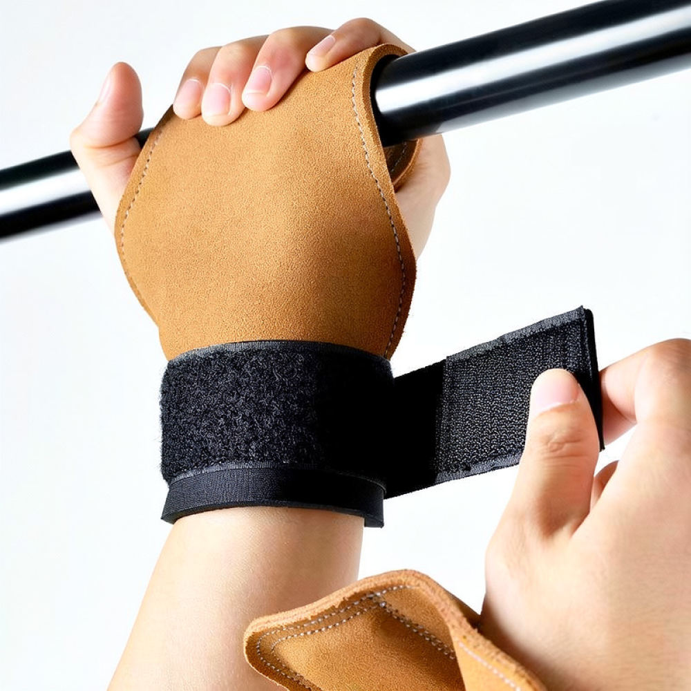 Weightlifting Gloves - Cinghie per sollevamento pesi in pelle