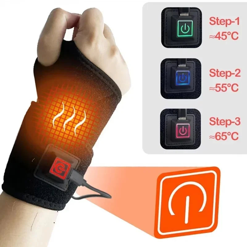 Wrist Wraps - Massaggiatore per le mani con funzione