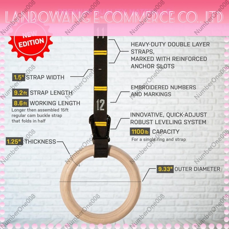 Anelli da Ginnastica in Legno  - Gymnastic Ring recensione e prezzo